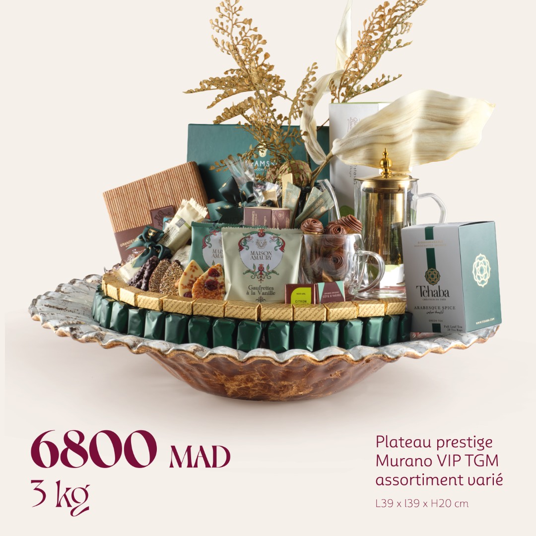 Plateau prestige Murano VIP TGM assortiment varié